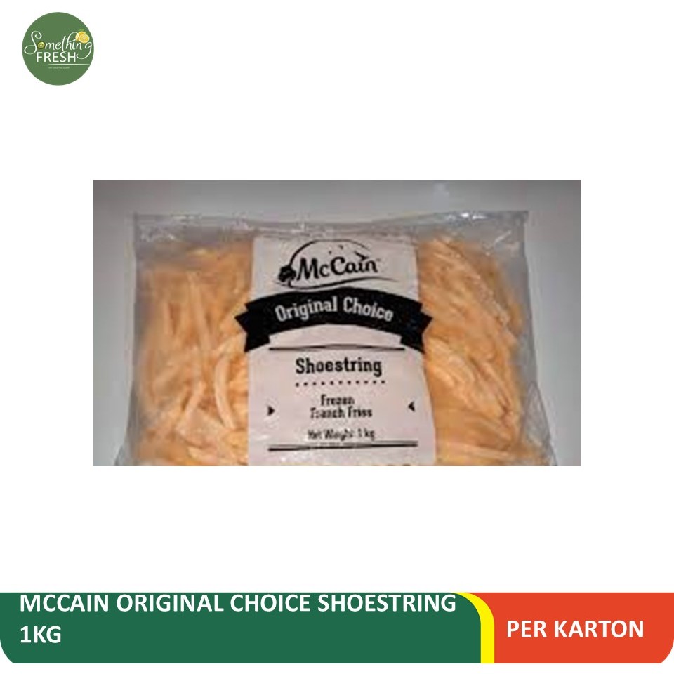 

MCCAIN ORIGINAL CHOICE SHOESTRING 1KG PER PACK