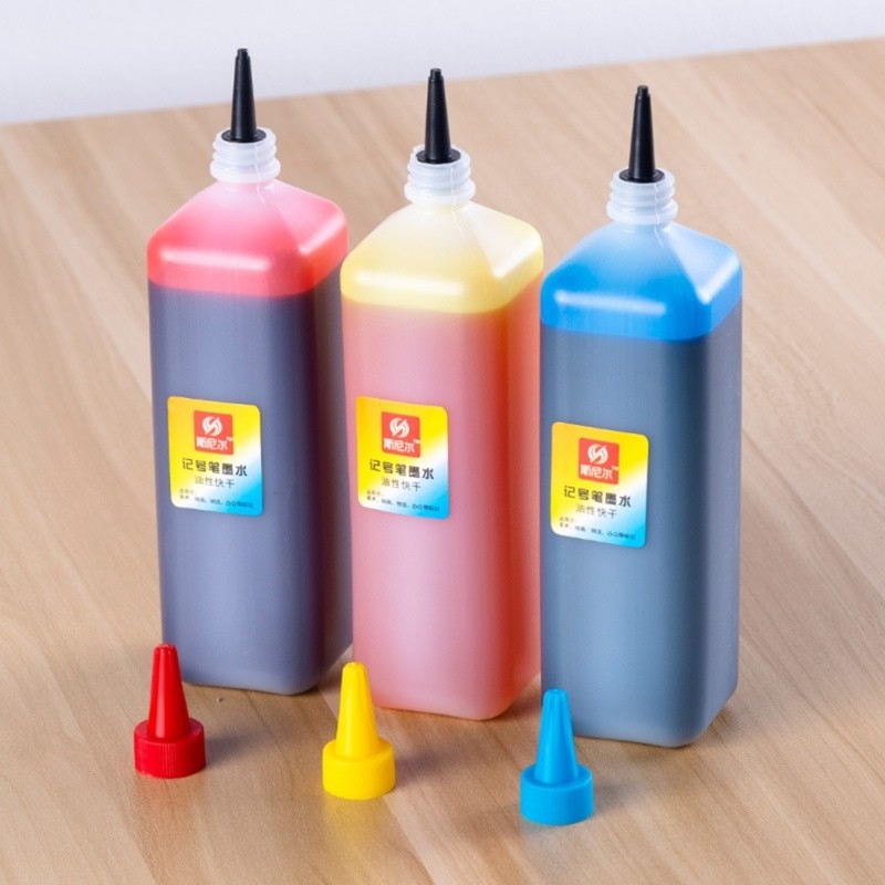 

Paint Pens Ink Refill Paint Markers No Fade Quick Dry Multiple Color 200ml Oil-Based Waterproof Paint Marker Pen K1KF