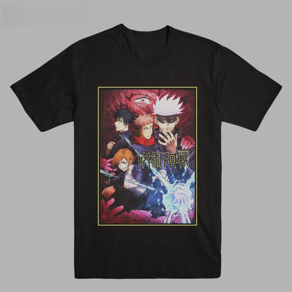 JUJUTSU KAISEN - GROUP POSTER | T-SHIRT |  ANIME MERCH