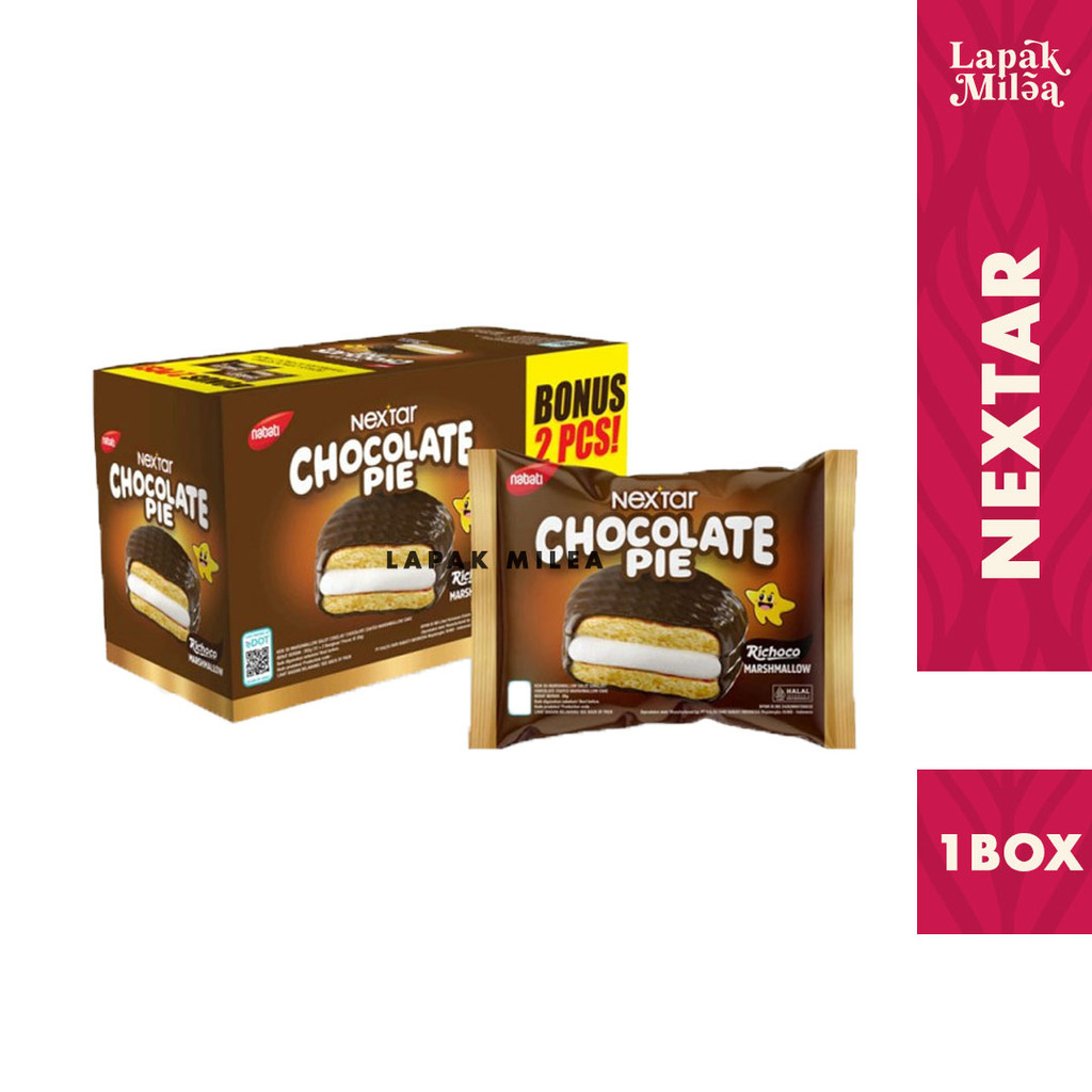 

Nextar Chocolate Pie Chocopie Isi 12 pc