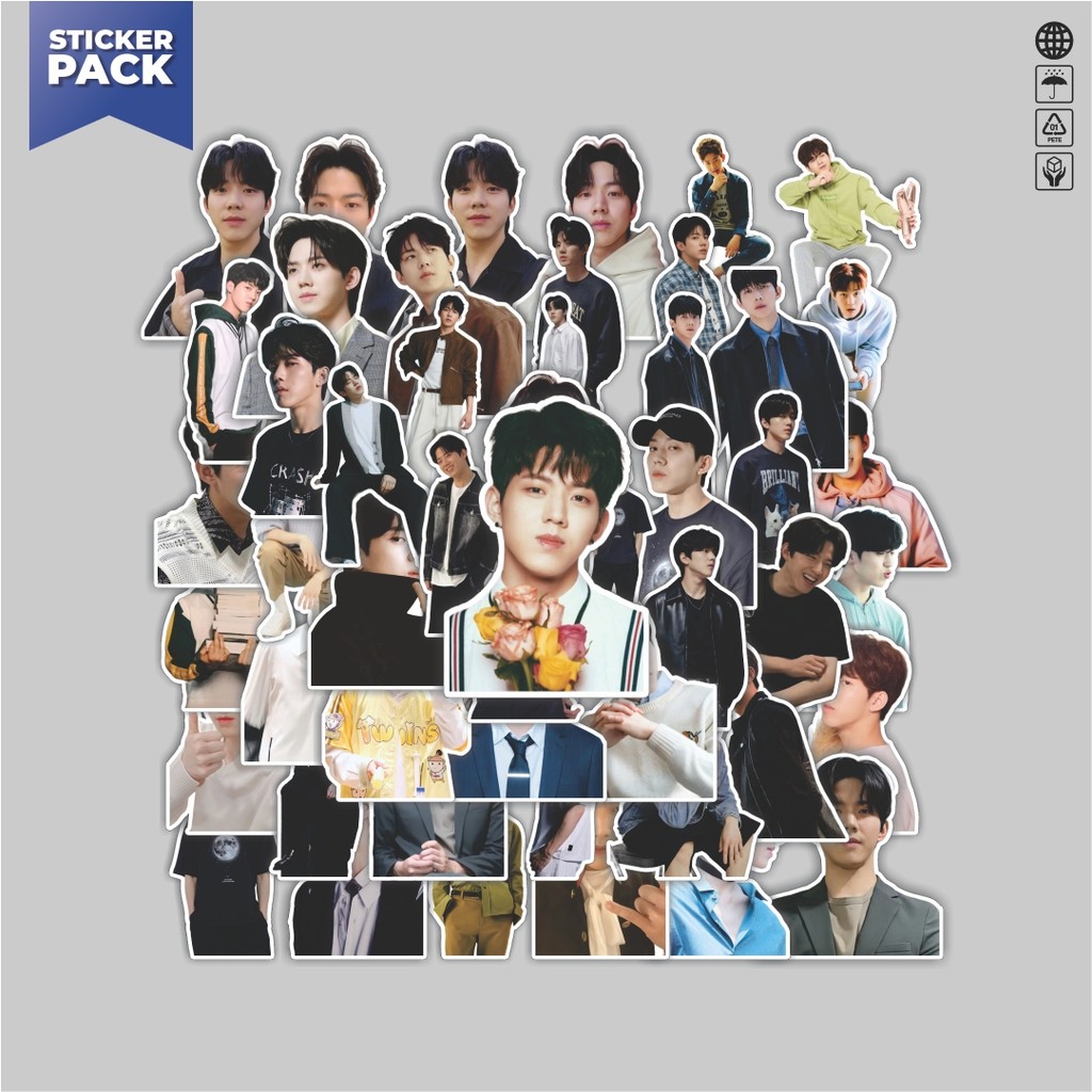 

[100PCS]Stiker Pack Stiker Day6 Do Woon (Yoon Do Woon) Aesthetic Vinyl Anti Air Dekorasi Sticker Laptop Buku Journal Koper Helm Casing HP Gitar Helm Skateboard