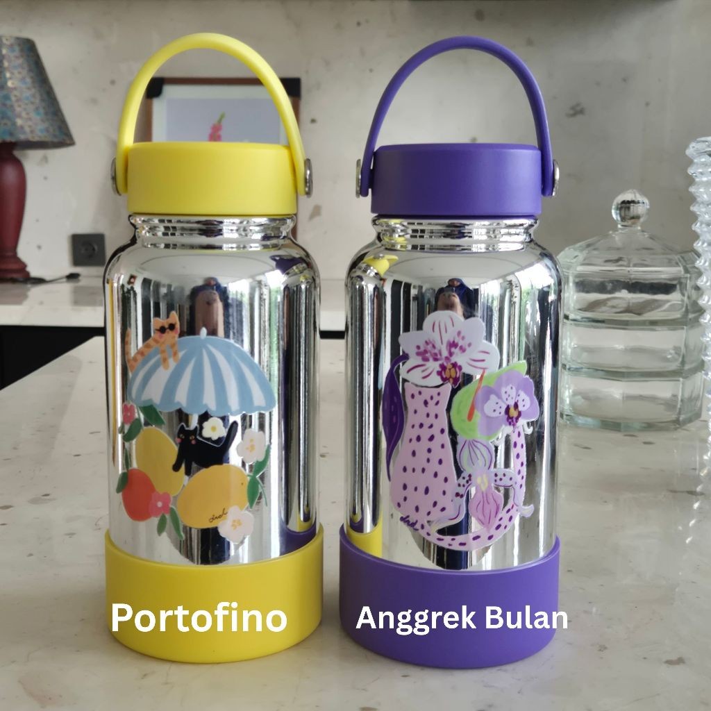 SIRAMPING   Tumbler Chrome Portofino & Anggrek Bulan