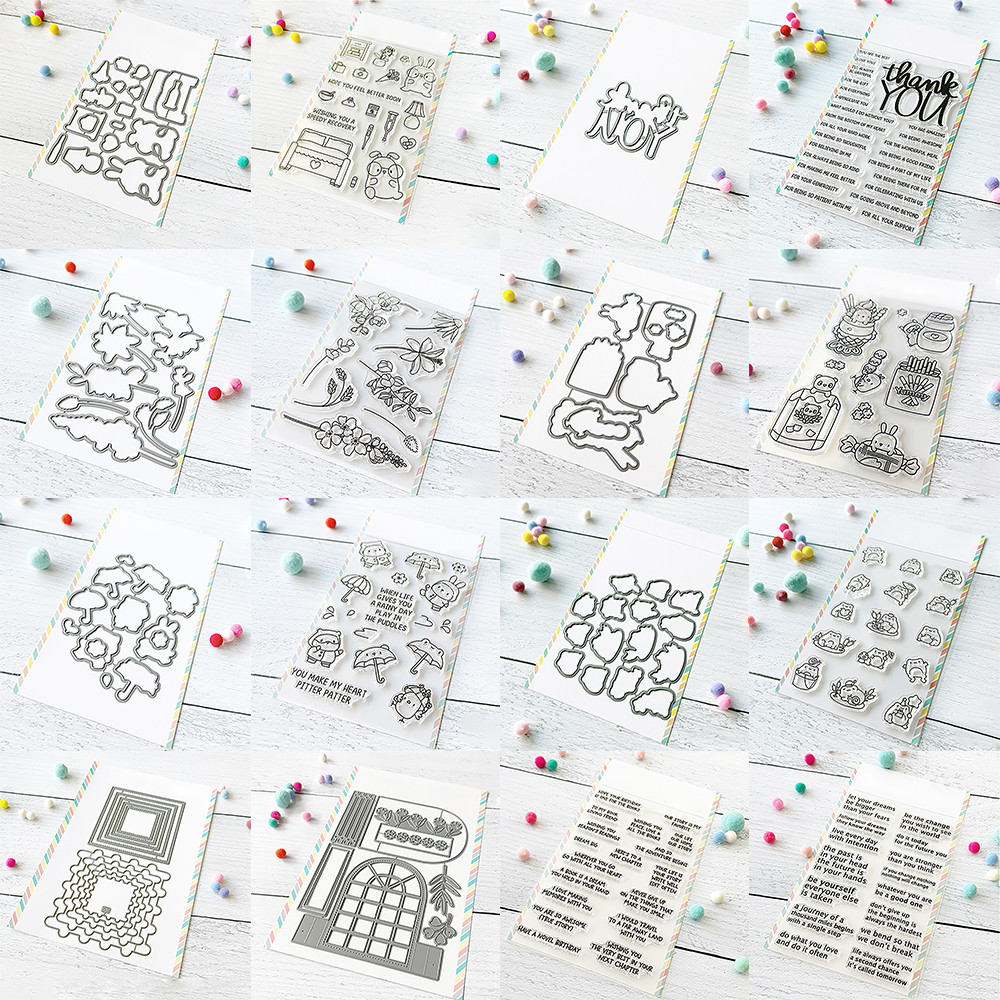 

A277-A338 DIY Scrapbooking Paper Card Album Decoration Craft Making Template Stencil