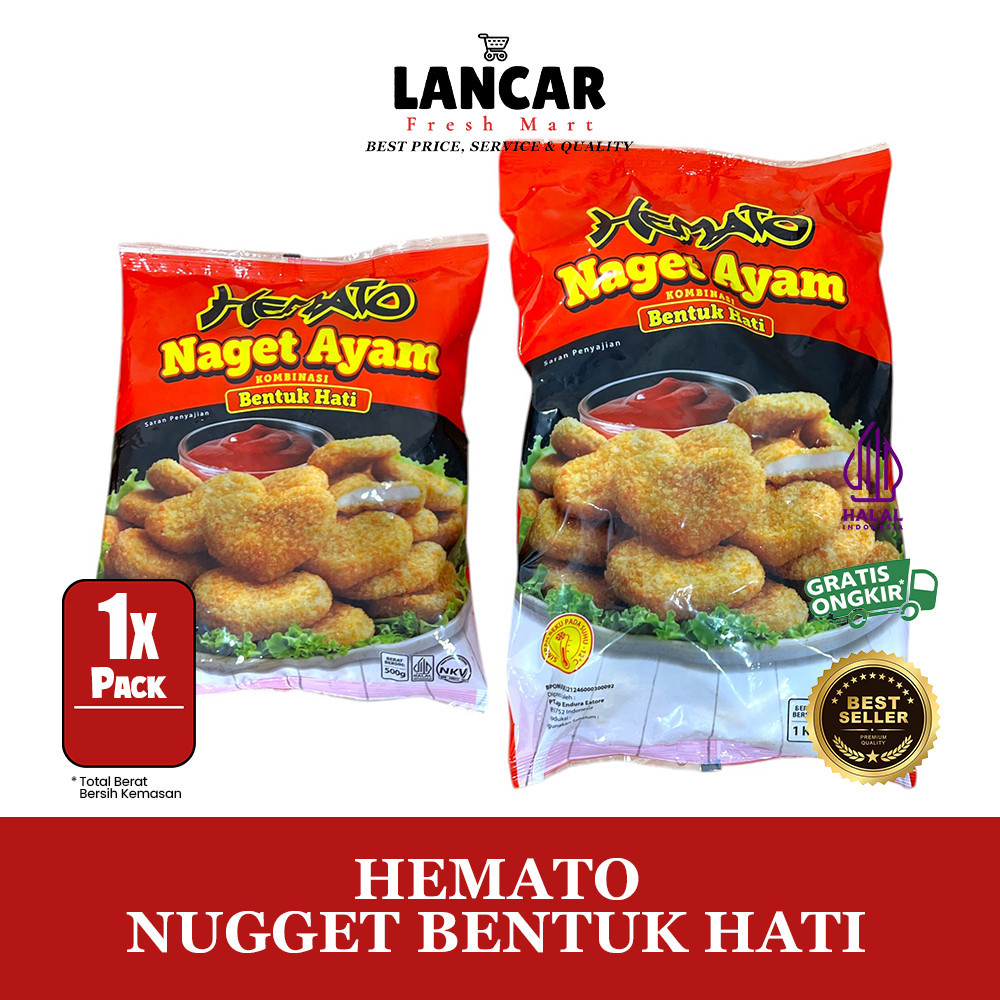 

HEMATO NUGGET BENTUK HATI / HEMATO NUGGET