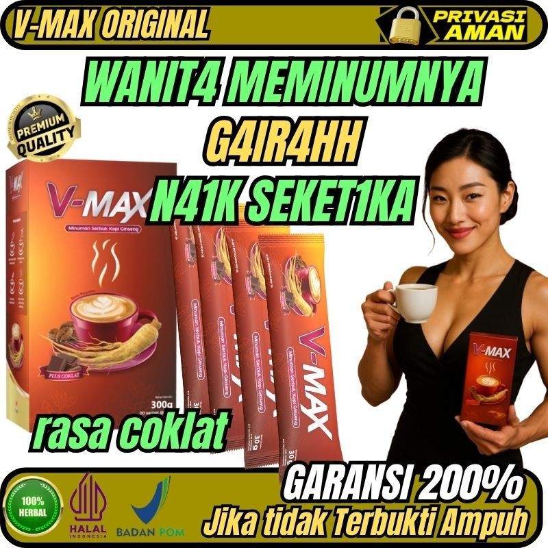 

KOPI V-MAX MINUMAM UNTUK WANITA EKSTRA GINGSENG MOOD BOSTER VMAX COFFE penambah gairah wanita tahan lama