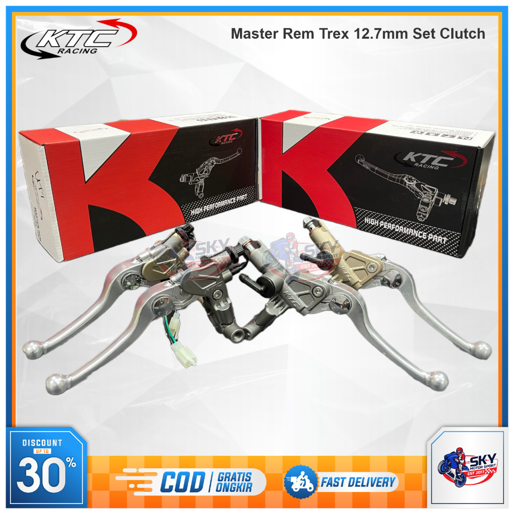 PROMO Master Rem + Handle Kopling KTC Trek Trex 12.7mm Vario Beat Scoopy Mio R15 R25 Ninja Universal