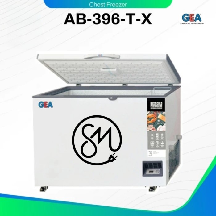 Chest Freezer GEA AB-396-TX 386 Liter AB396TX Freezer Box AB 396 T X