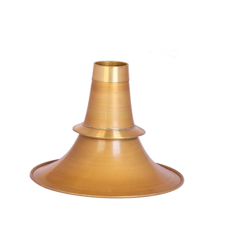 1Pc Professional Thickened Brass Suona Horn Bowl Chinese Traditional Folk Woodwind Musical Instrumen