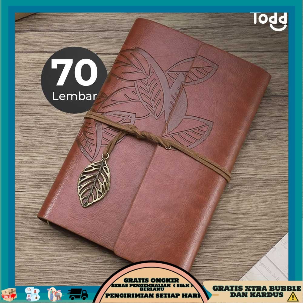 

TQK - Toddi BESTOYARD Buku Jurnal Leather Notebook Diary 140 Halaman Blank - B-606