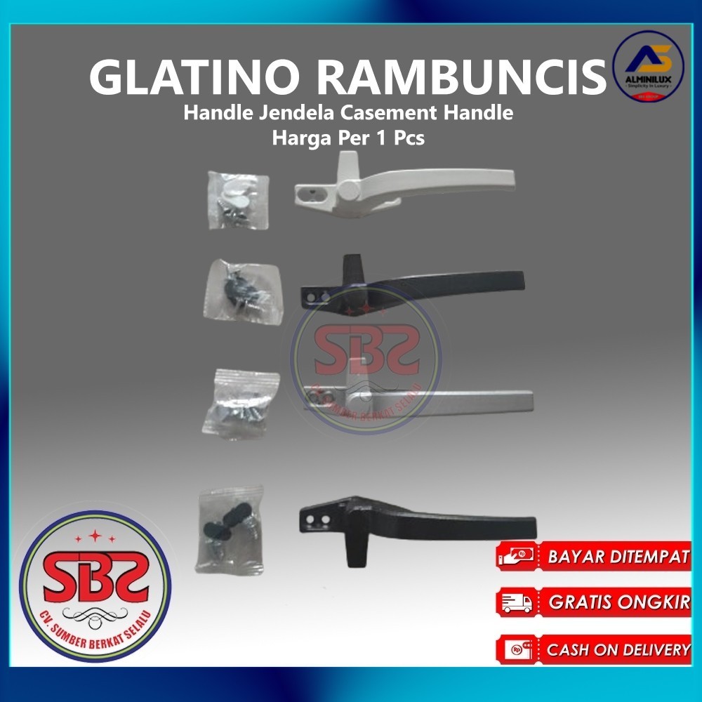 (GLATINO) Rambuncis Jendela Handle Jendela Casement Handle