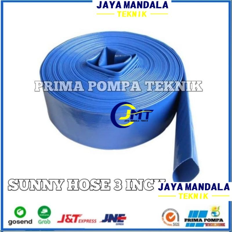 Selang buang pompa air 3 inch / Selang Sunny Hose Ukuran 3inch