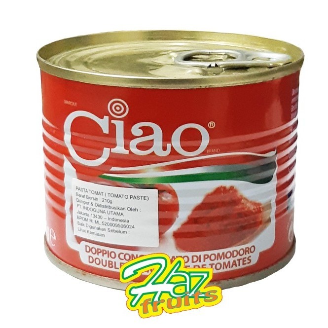 

CIAO Tomato Paste 210 Gram | Pasta Tomat