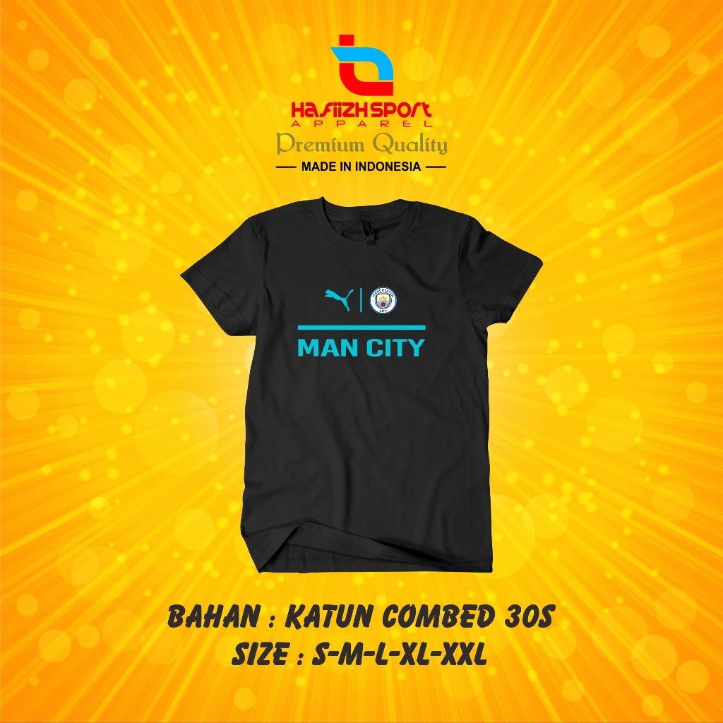 KAOS BAJU MAN CITY V.4 KAOS ANAK DAN DEWASA BAHAN PREMIUM
