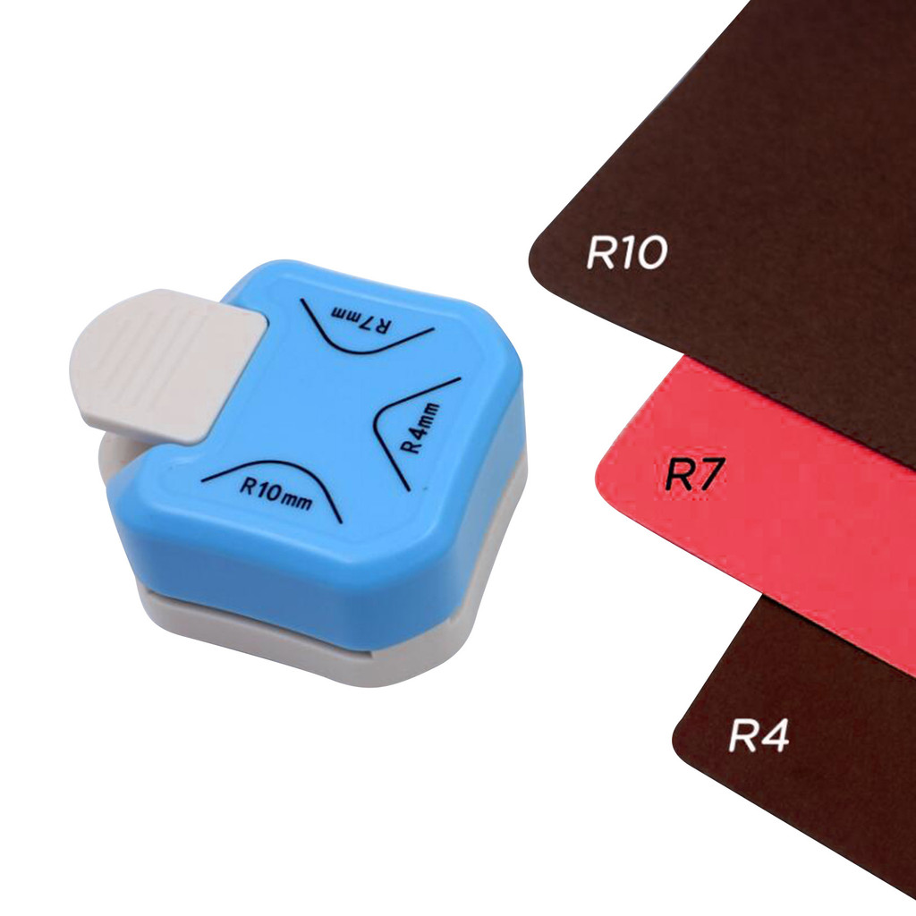 

3 In 1 Durable Corner Rounder Punch Small Angle Cutter Curved Photo Angle Cutter Round Cutter Rounding And Chamfering