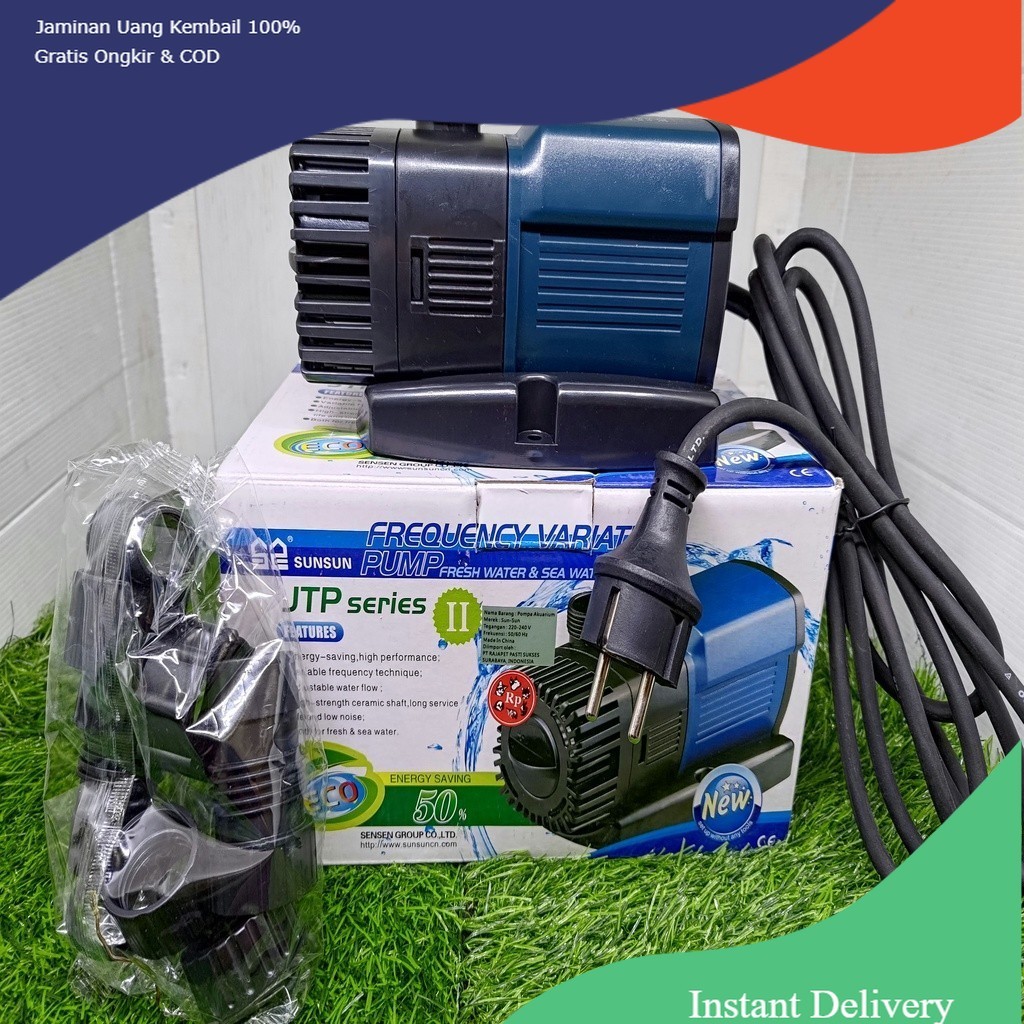 Pompa Celup Kolam SUNSUN JTP 3800 25 Watt 3800 Liter/H  Pompa Koi
