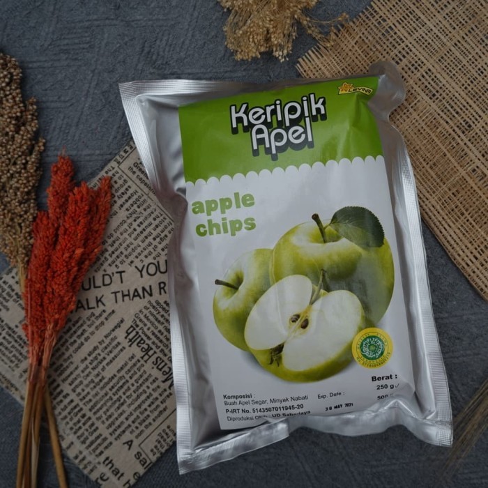 

kripik Apel Levina 250 gr keripik buah Malang