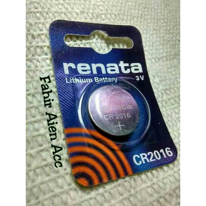 ORIGINAL Baterai Batre Battery RENATA CR2016/Baterai CR2016