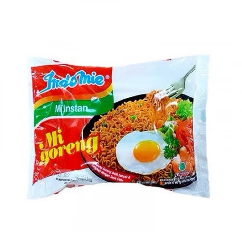 

Indomie Goreng 1 pcs - Mi Instan Tanpa Kuah, Rasa Nikmat