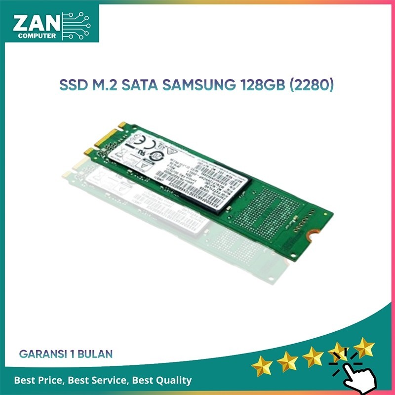 SSD 128GB M.2 SATA / M2 SATA 128GB (2280) - Merk Samsung Garansi 1 Bulan