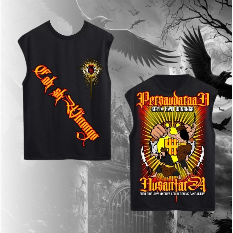 Kaos Singlet Persaudaraan Setia Hati Winongo Nusantara By Asyawil Store