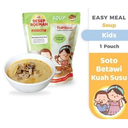 

Resep Roemah Menu Sehat Anak Soto Betawi Susu Tanpa MSG