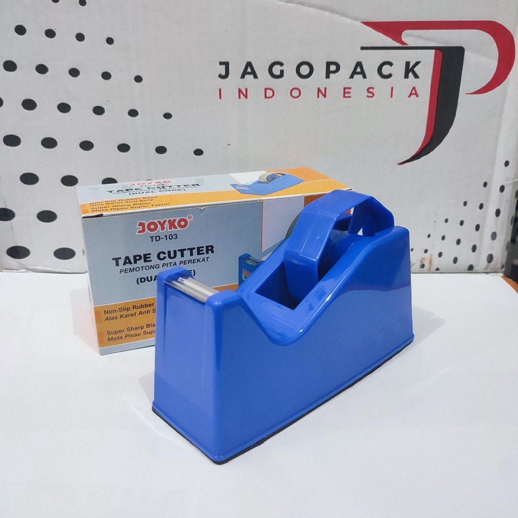 

Tape Cutter Tempat Pemotong Lakban Isolasi Tape CUTTER Dispenser SOLATIP Joyko TD 103
