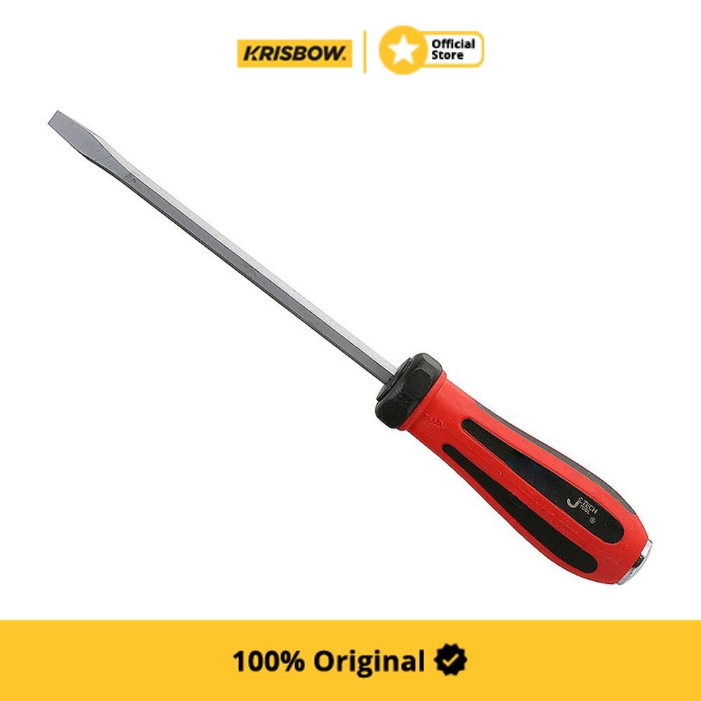 Jetech Screwdriver Obeng Go-Thru Minus 6x200 mm