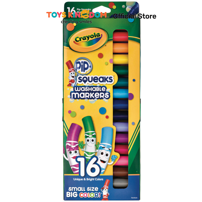 

Toys Kingdom Crayola Set 16 Pcs Pip Squeaks Markers Washable Crayon Dapat Dicuci Alat Tulis Warna Warni Spidol Warna Spidol Mewarnai Perlengkapan Gambar Mewarnai Perlengkapan Tulis Anak-Anak