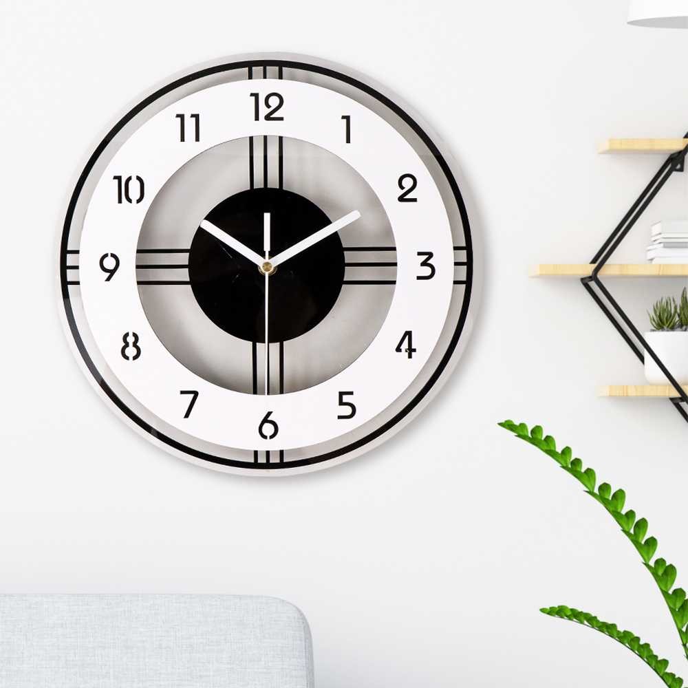

VOSARREA Jam Dinding Quartz Creative Design Simple Modern 30cm - E163