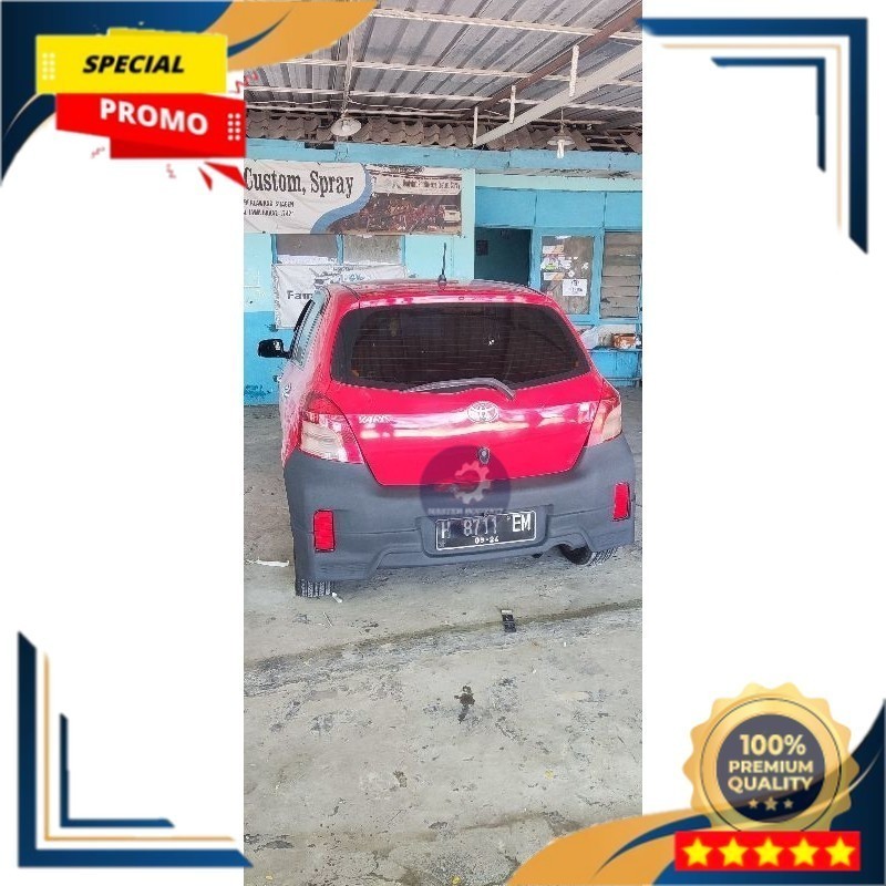 Bodykit Bemper Belakang Upgrade Yaris 2006-2011 Trd Body Kit Yaris Bakpao Master Bodykit