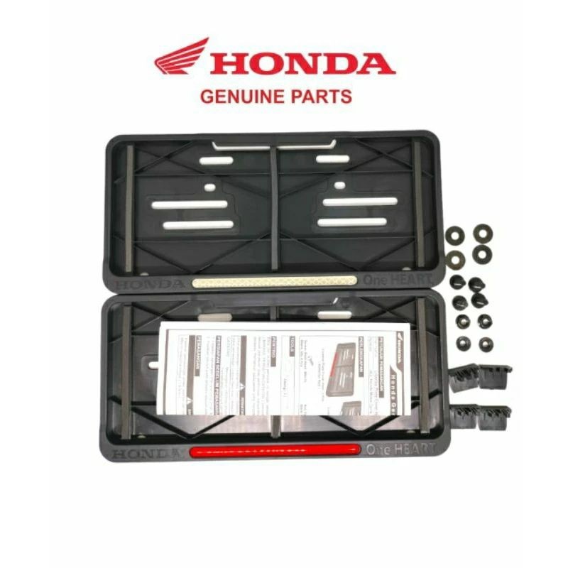 Cover Plat Bingkai Plat Nomor Motor Honda Original Astra Honda Motor Universal Motor Honda