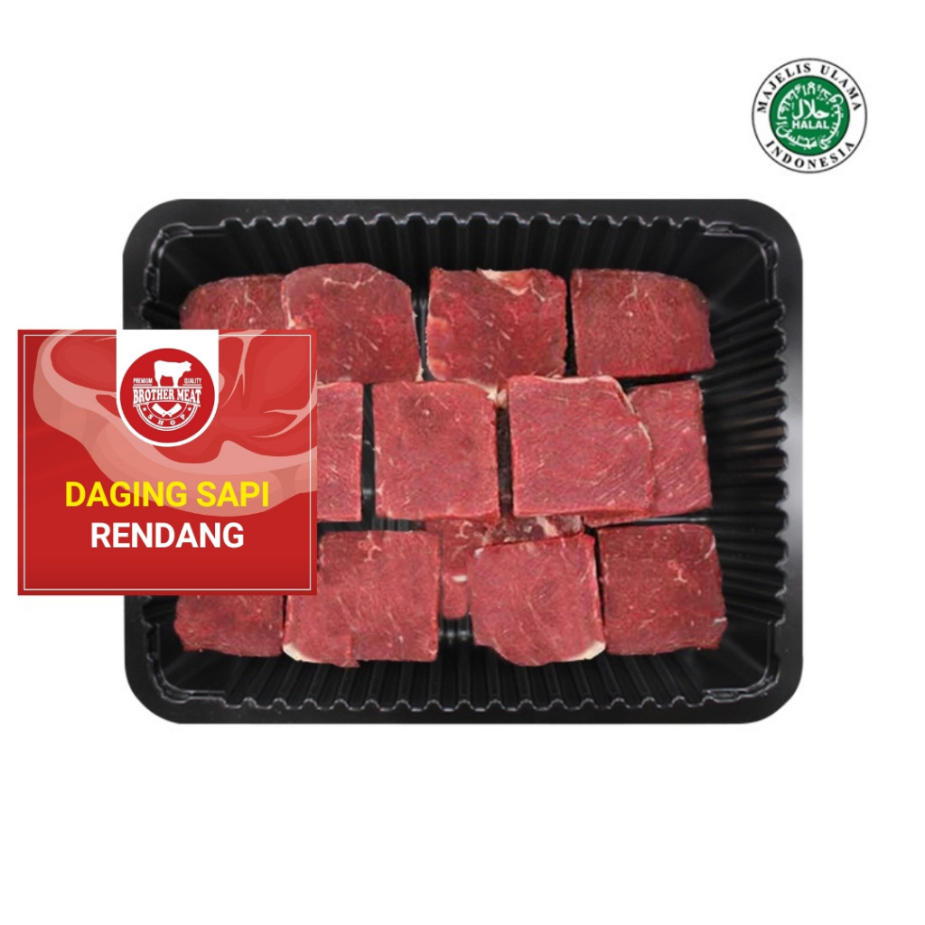 

Daging Rendang Potong Beku 500gr - Guwe Meatshop