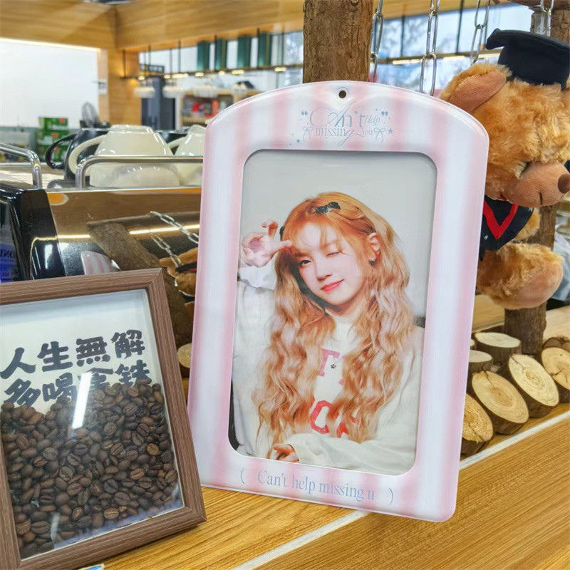 

Tempat kartu besar A4/A5/3Inch2R/6Inch 4R PVC INStempat pajangan pengejaran bintang penyimpanan raksasa