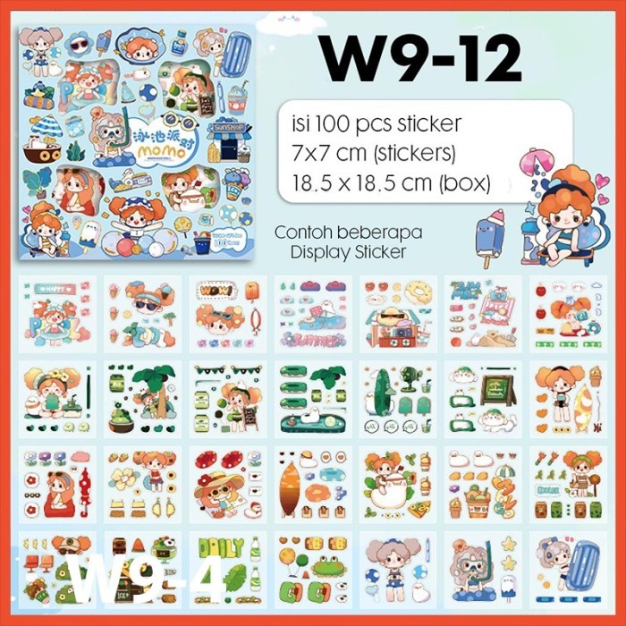 

Homify Living STICKER ANAK KOREA DEKORASI AESTHETIC / TUMBLR BINDER CASE HP / MOMO - W9-12