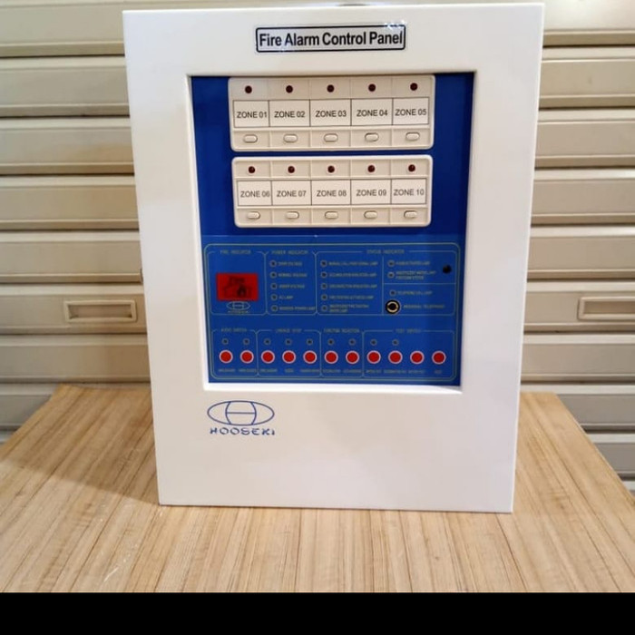 MCFA PANEL CONTROL FIRE ALARM HOOSEKI 10 ZONE
