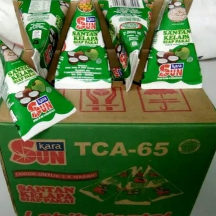 

Sun Kara Santan CUBE (65ml) / 65ml Santan Kara 5 pcs