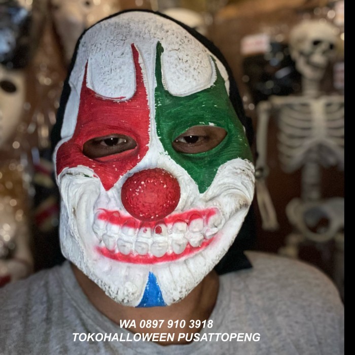 topeng karet latex halloween kuntilanak - BADUTHORROR