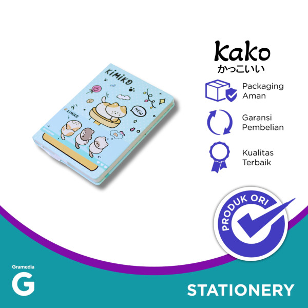 

Kako Kimiko Cat Hc Notebook A5 Blue