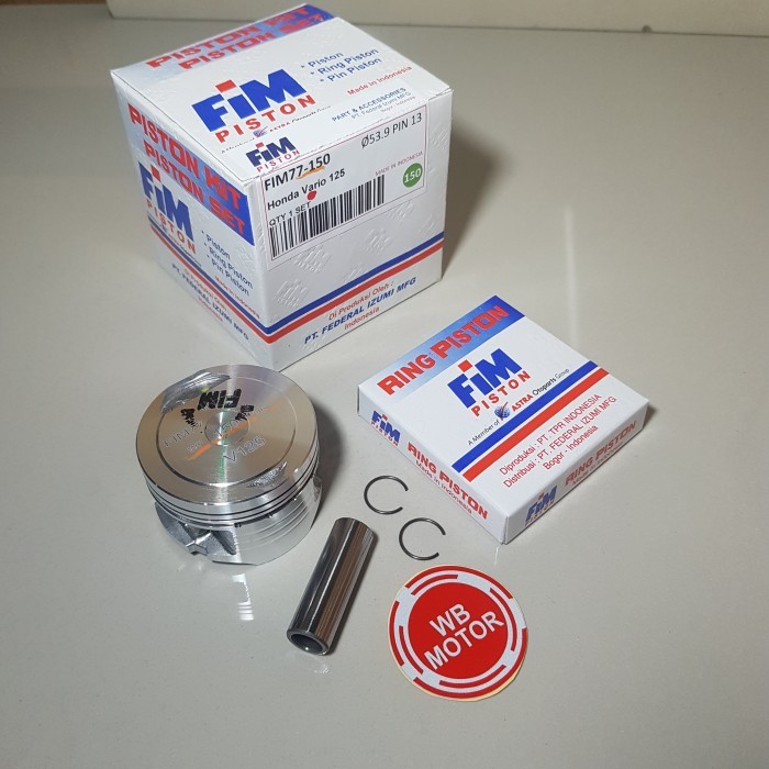 FIM 77 SEHER PISTON FIM IZUMI HONDA VARIO 125 KZR WB MOTOR BANDUNG - 50