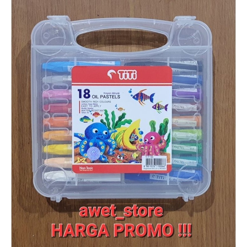 

CRAYON TiTi 18 WARNA CRAYON Oil Pastel