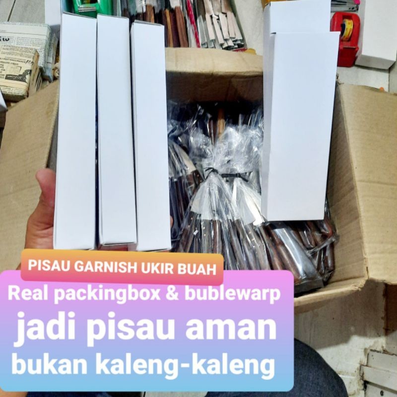 

Pisau Ukir Buah dan Sayur - Pisau Carving - Pisau Garnish - Pisau Ukir Bonus Dompet