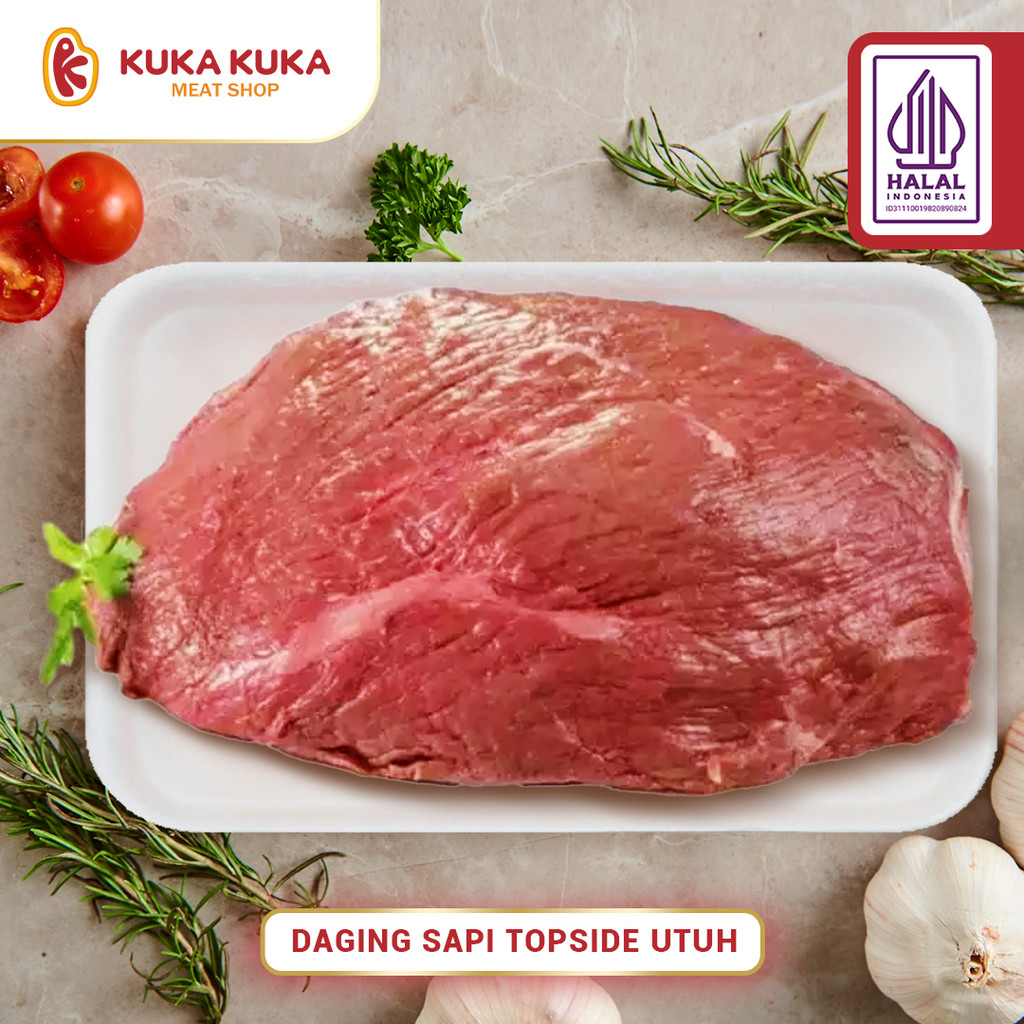 

Daging Sapi Topside Utuh / Paha Belakang Import 500gr / 1kg