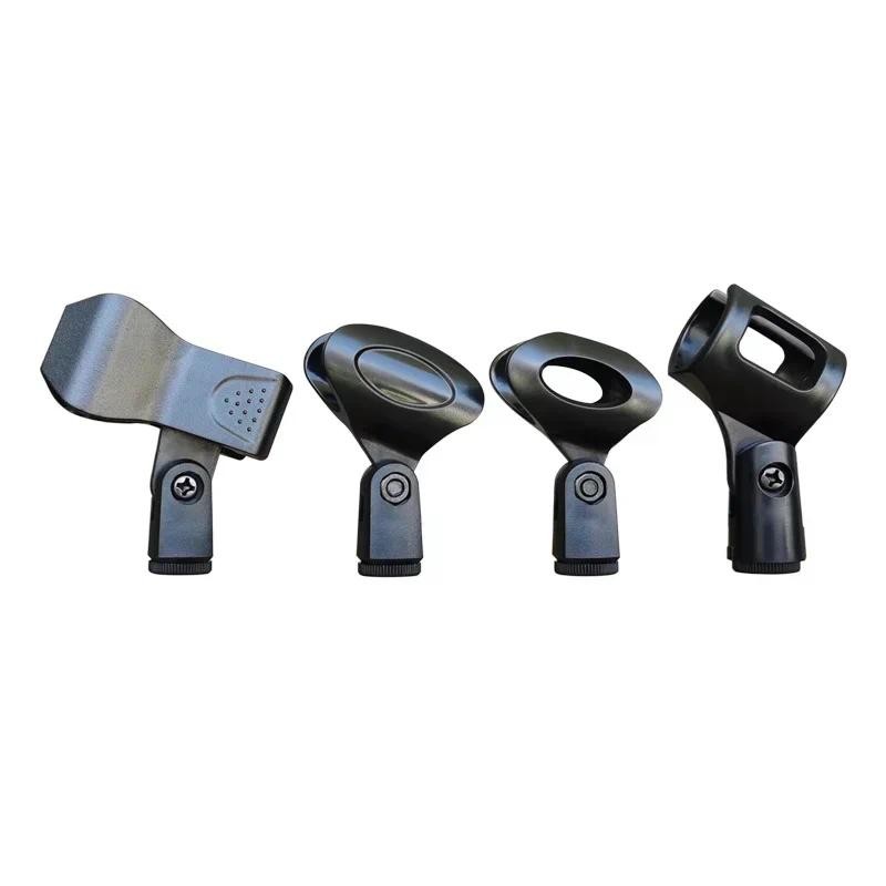 Universal Microphone Clip for Shure Mic Mount Holder Handheld Wireless/Wire Mic Rotatable Durable St