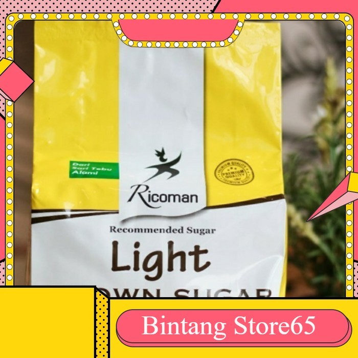 

Ricoman Light Brown Sugar 1kg