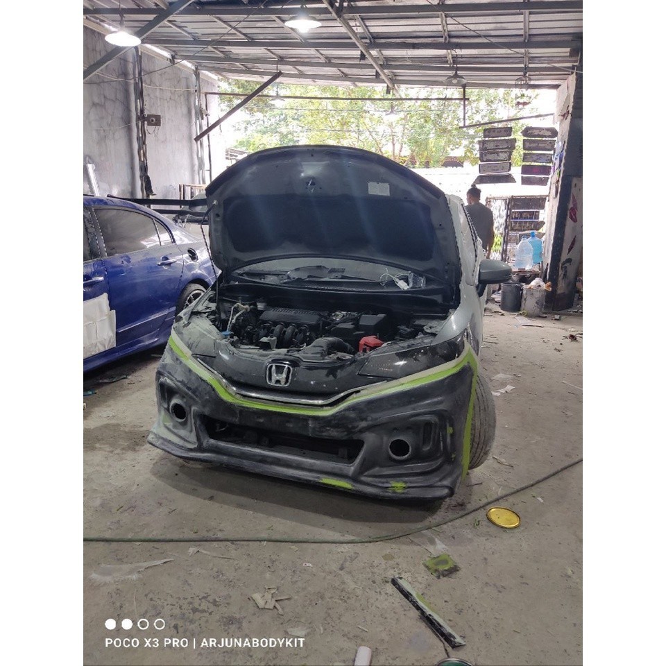 bodykit honda jazz gk5 bodykit jazz 2014 2015 2017 2018