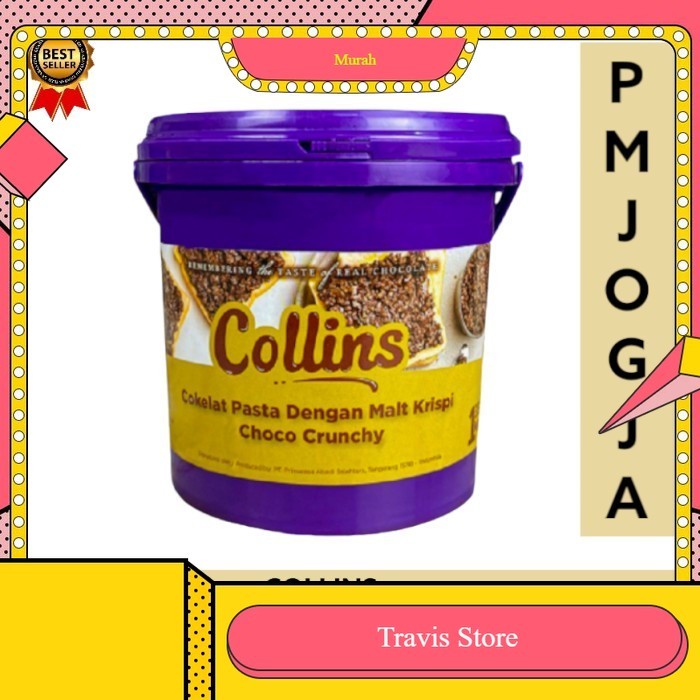 

Collins Choco Crunchy 1kg / Coklat Pasta Dengan Malt Krispy