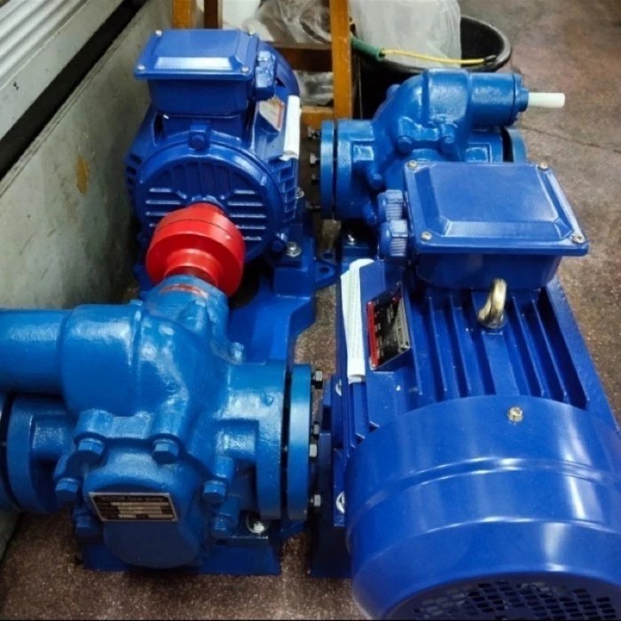 Pompa Oli Gear Pump Type RK 83.3liter/menit Merk Rotor 2.2kw 3phase
