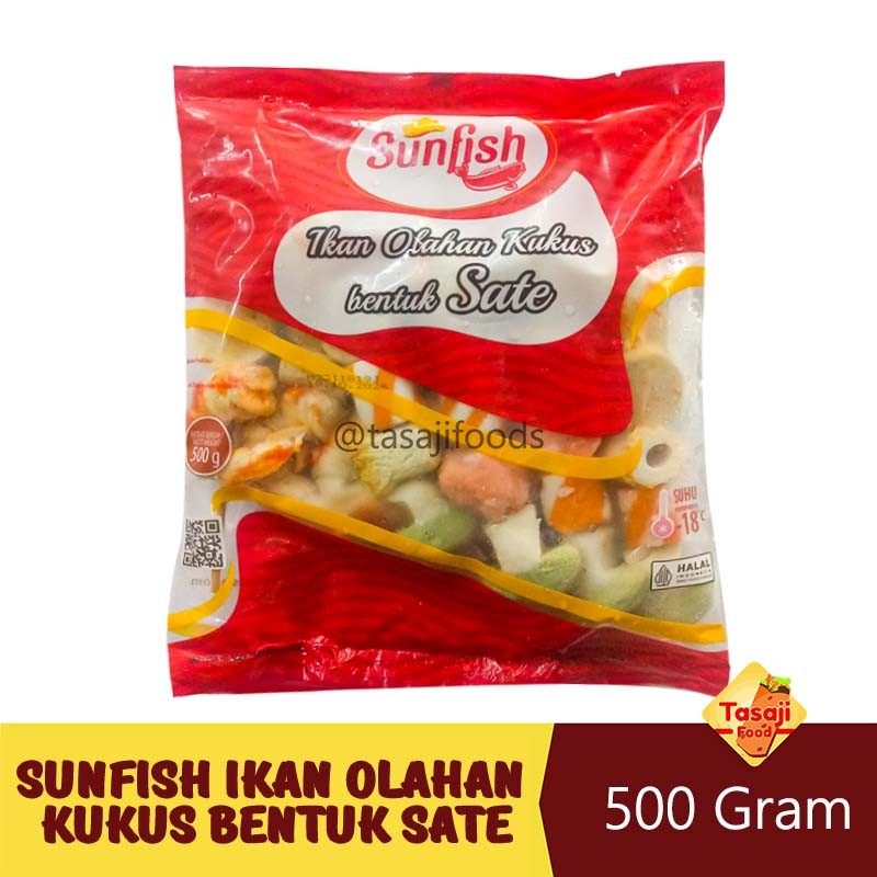 

Sunfish Ikan Olahan Kukus Bentuk Sate 500 Gram