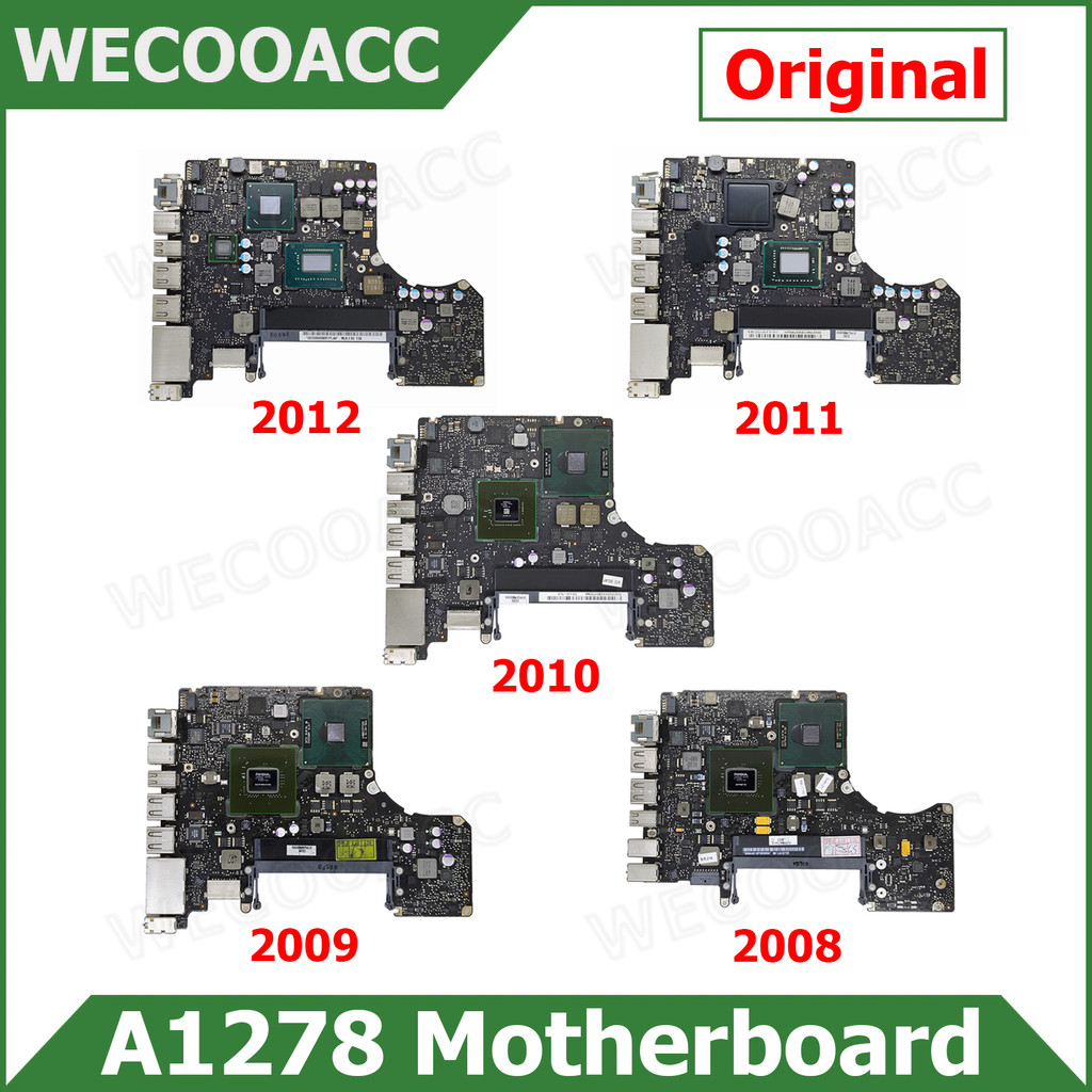 Original A1278 Motherboard For Macbook Pro 13" A1278 Logic Board 2008 2009 2010 2011 2012 Years