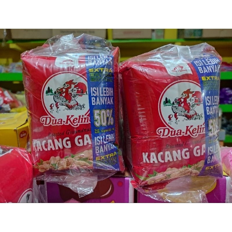 

Kacang Kulit 2 Kelinci isi lebih banyak eceran 2000 isi 10pcs x 28g